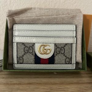 Gucci Ophidia Cardholder with original box and tags, purchased in Italy